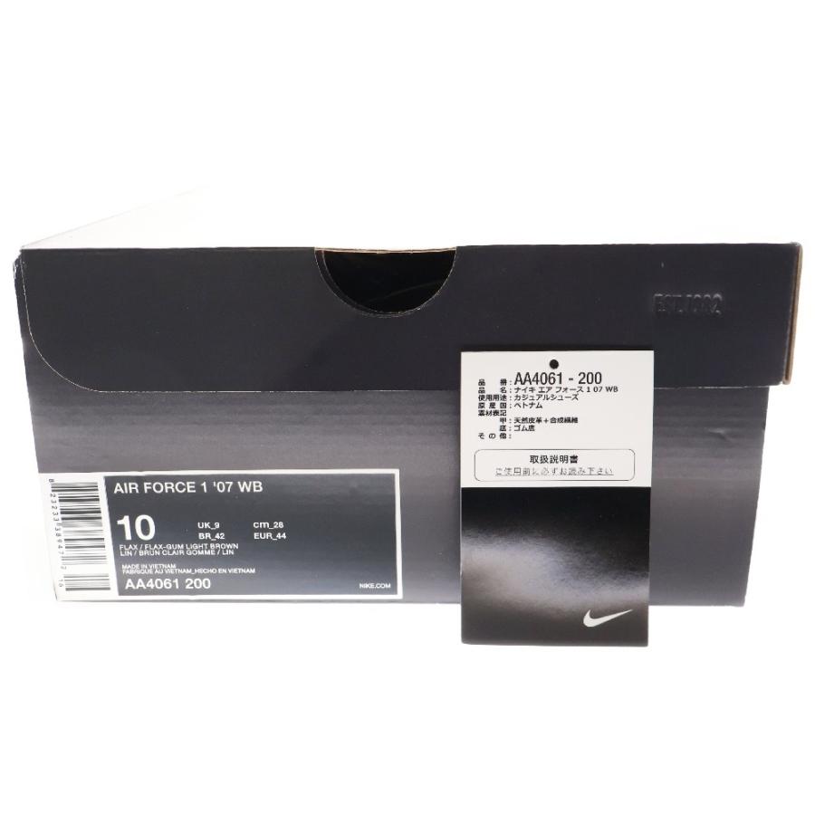 NIKE（ナイキ） AIR FORCE 1 07 WB FLAX エアフォース1 フラックス