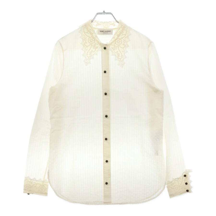 Saint Laurent(サンローラン) ホワイトレース