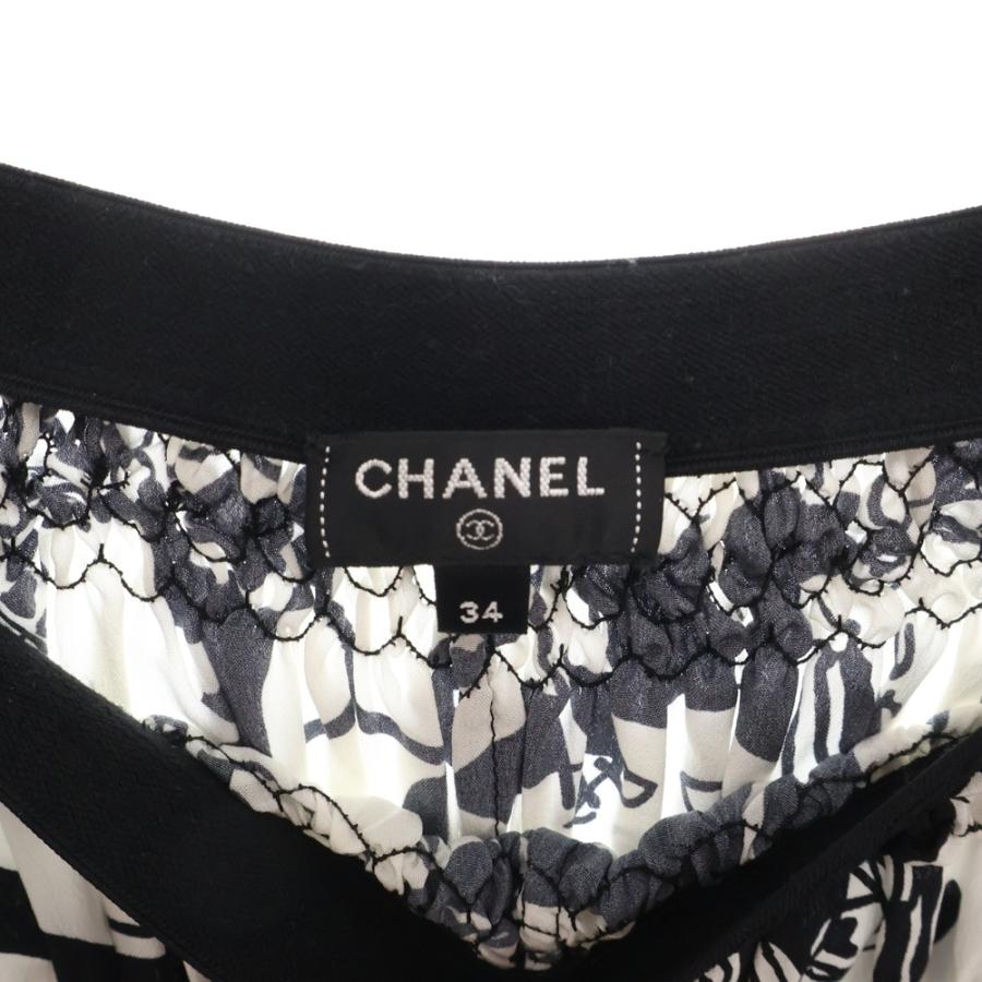 CHANEL（シャネル） プリント シルク ショートパンツ ハーフパンツ