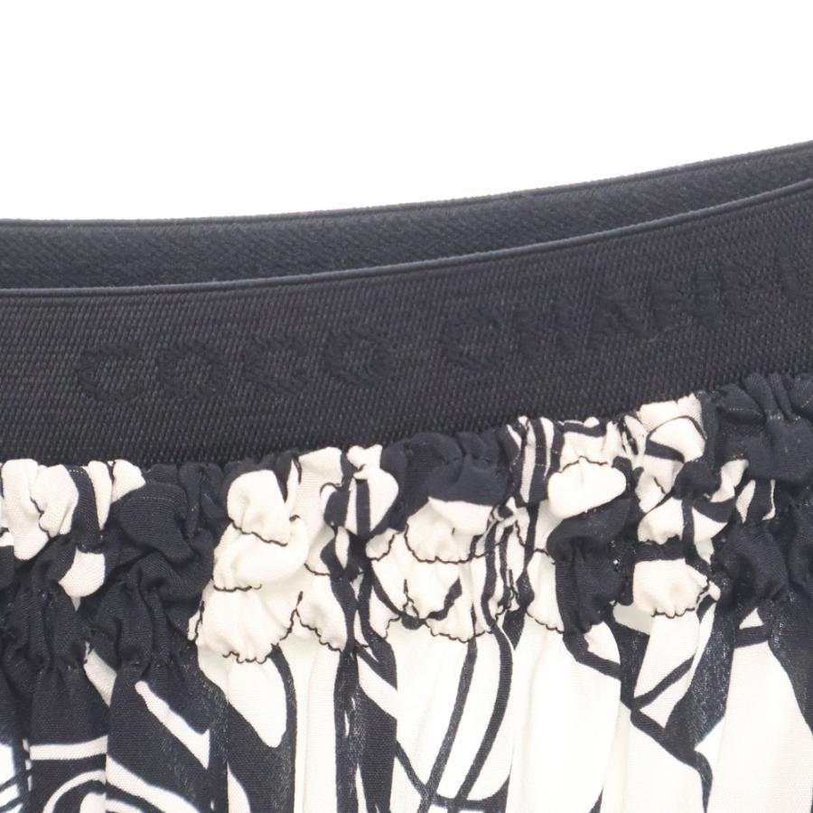 CHANEL（シャネル） プリント シルク ショートパンツ ハーフパンツ