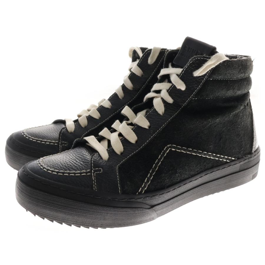 RHUDE ルード V1-HI スエード切り替え レザー ハイカットスニーカー 