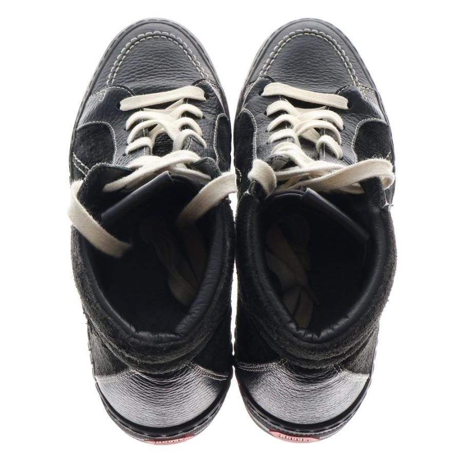 RHUDE ルード V1-HI スエード切り替え レザー ハイカットスニーカー 