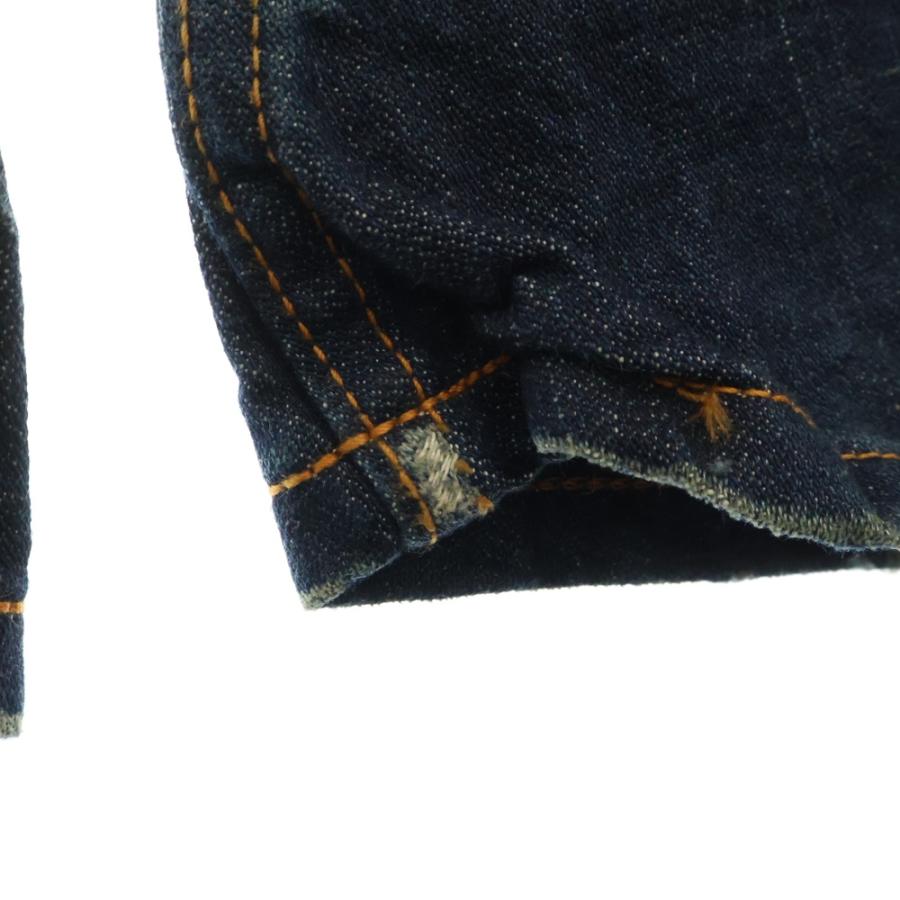 AKM エーケーエム ×Wrangler ラングラー ブーツカット ダメージ デニム