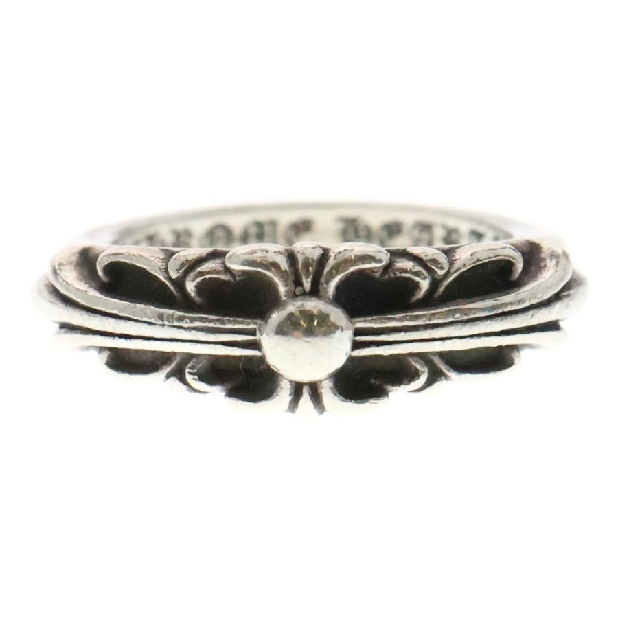 【新品】クロムハーツ ベイビークラシックフローラルクロスリング シルバー 18号 CHROME HEARTS クロムハーツ（原本無） ベイビー クラシック