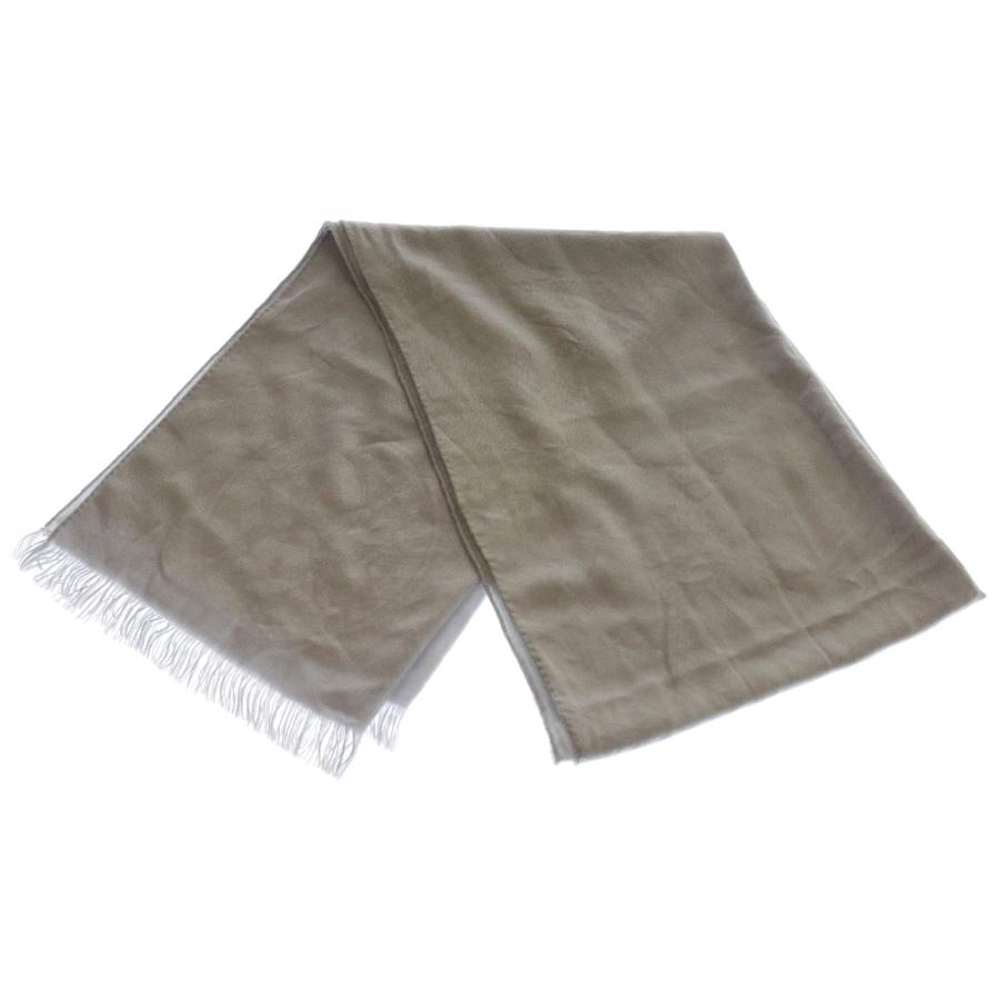 HERMES（エルメス） ニューリブリス シルク ストール グレー