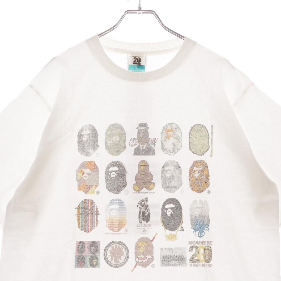 A BATHING APE（アベイシングエイプ） 20周年記念 NW20 DESIGNS TEE