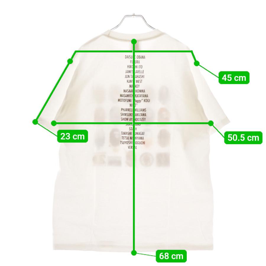 A BATHING APE（アベイシングエイプ） 20周年記念 NW20 DESIGNS TEE