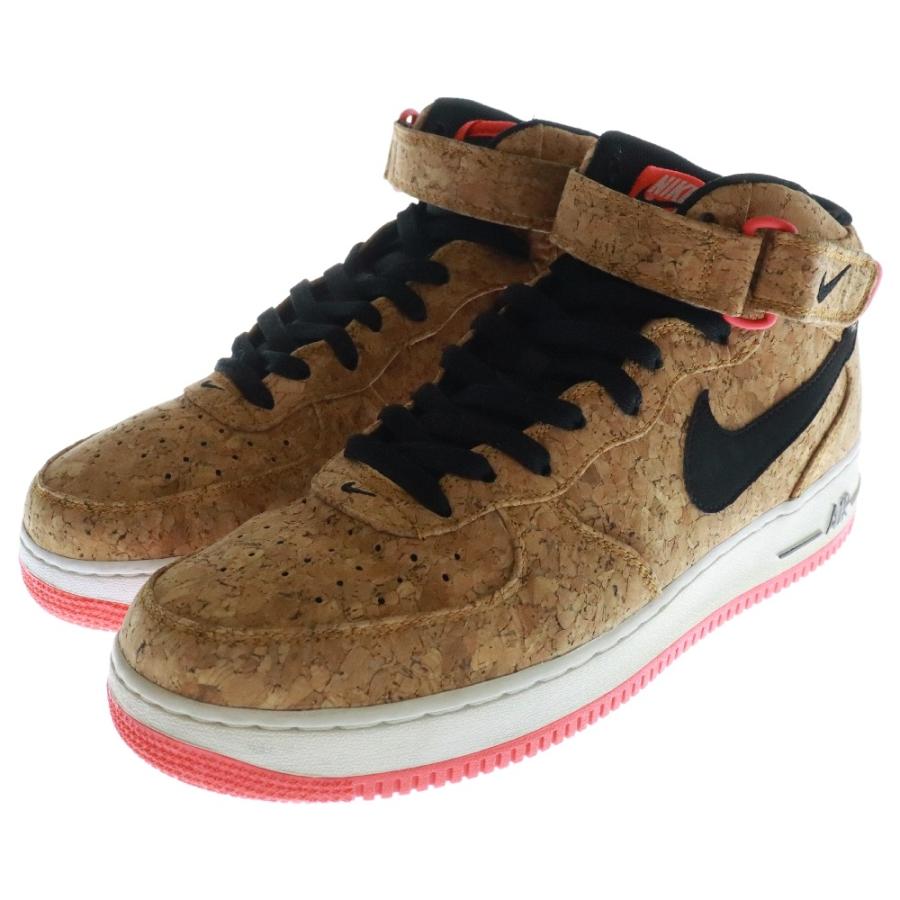 NIKE ナイキ 【観賞用 2015年製】 AIR FORCE 1 MID Cork エアフォース1  