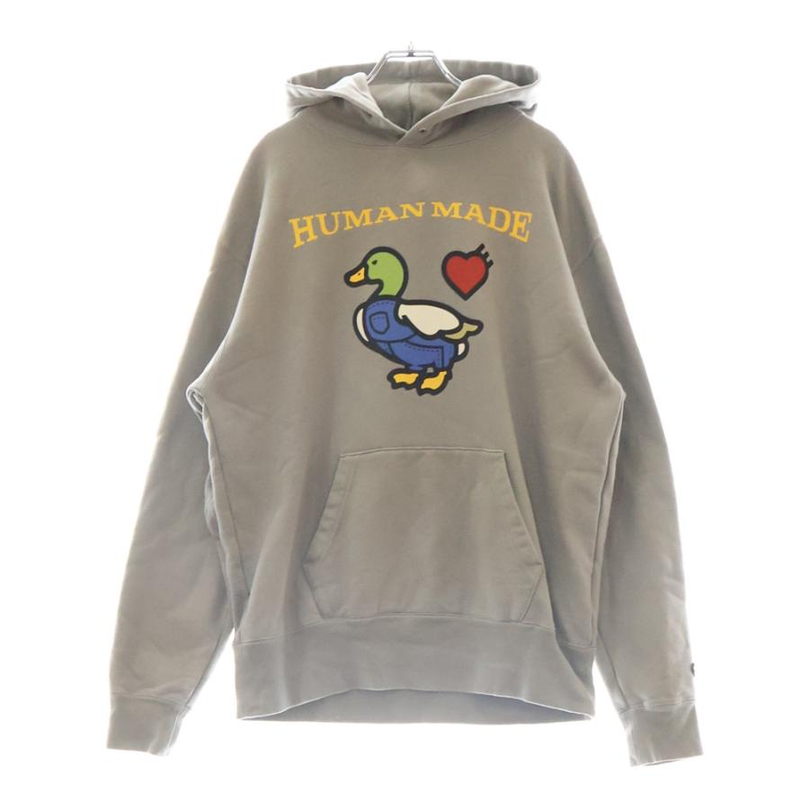 HUMAN MADE ヒューマンメイド ダックプリント コットンスウェットプル