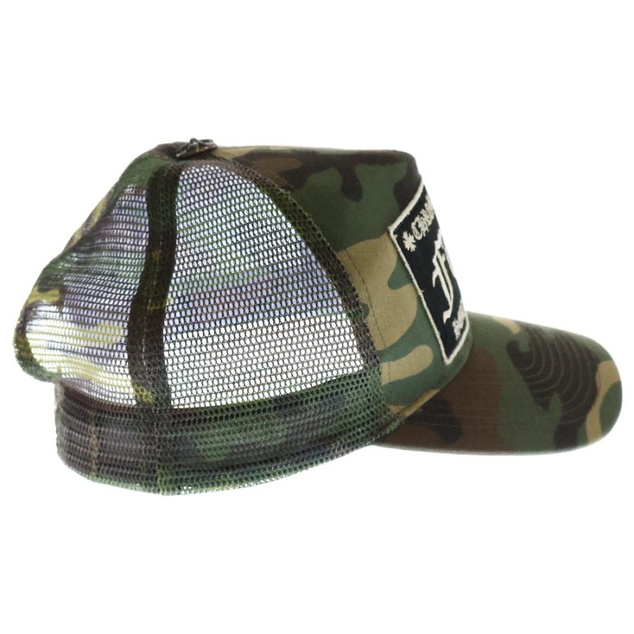 【正規品】クロムハーツ　トラッカーキャップ　CHパッチクロスボール　カモフラ柄 未使用 CHROME HEARTS トラッカーキャップ カモフラ3セメタリー