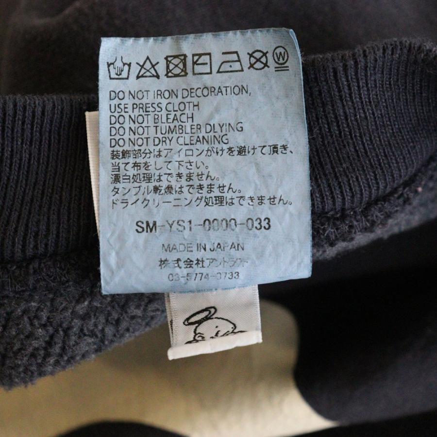 SAINT MICHAEL セントマイケル 24AW MX CREW SWT ロゴプリント クルー