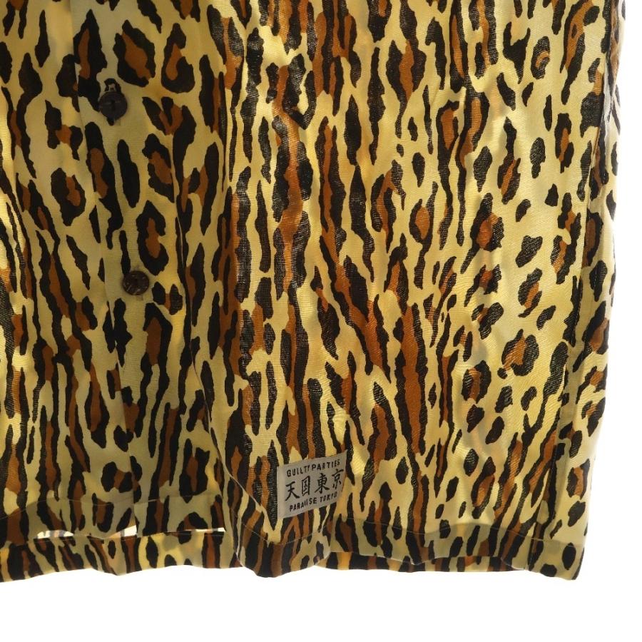 WACKO MARIA（ワコマリア） LEOPARD HAWAIIAN SHIRT オープンカラー