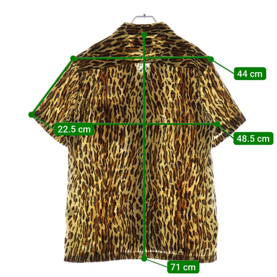 WACKO MARIA レオパード　レーヨン　半袖　アロハシャツ　美品　正規品 楽天市場】ワコマリア・WACKO MARIA 22SS LEOPARD HAWAIIAN