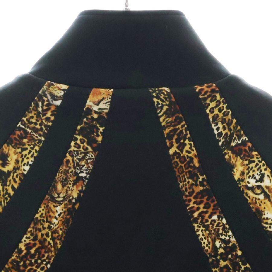 CELINE セリーヌ 22AW ジップアップレオパードブルゾン ブラック  