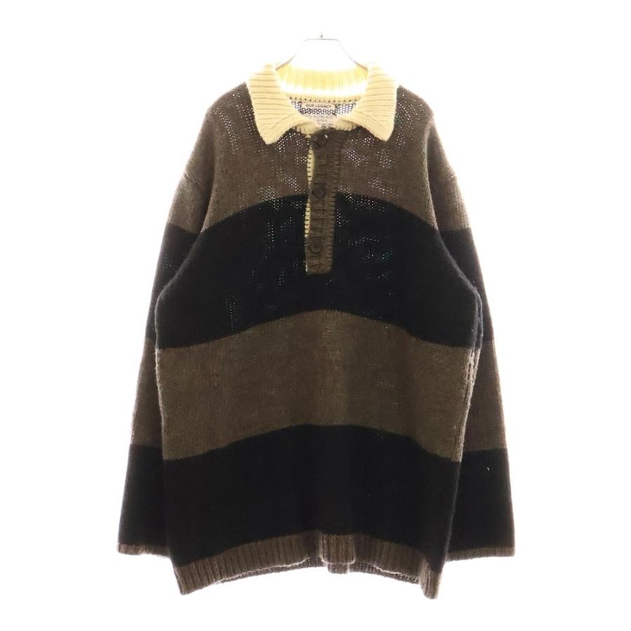 Our Legacy（アワーレガシー） 21AW BIG PIQUET RUGBY STRIPE ラガー
