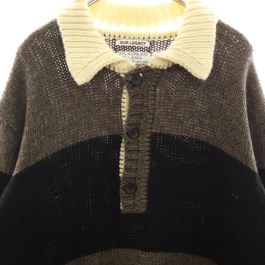 Our Legacy（アワーレガシー） 21AW BIG PIQUET RUGBY STRIPE ラガー