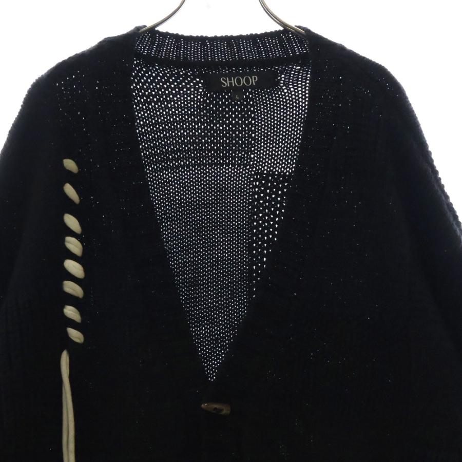 SHOOP シュープ 21AW MORI CARDIGAN モリ カーディガン ブラック 