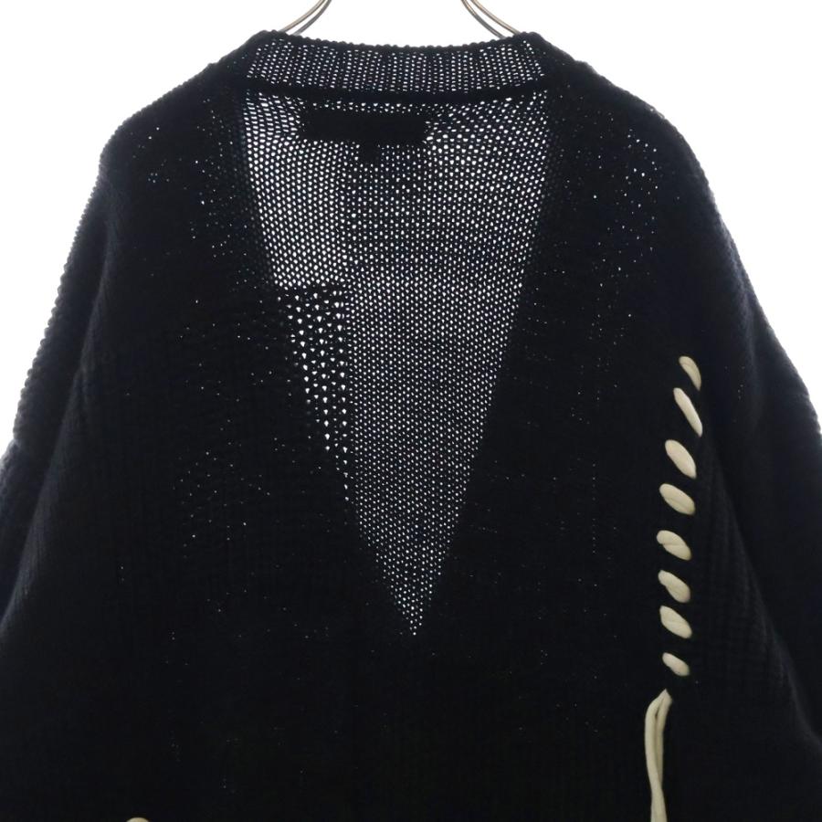 【タツヤ】shoop mori cardigan ブラックL タツヤ様専用】shoop mori cardigan ブラックL SHOOP（カーディガン