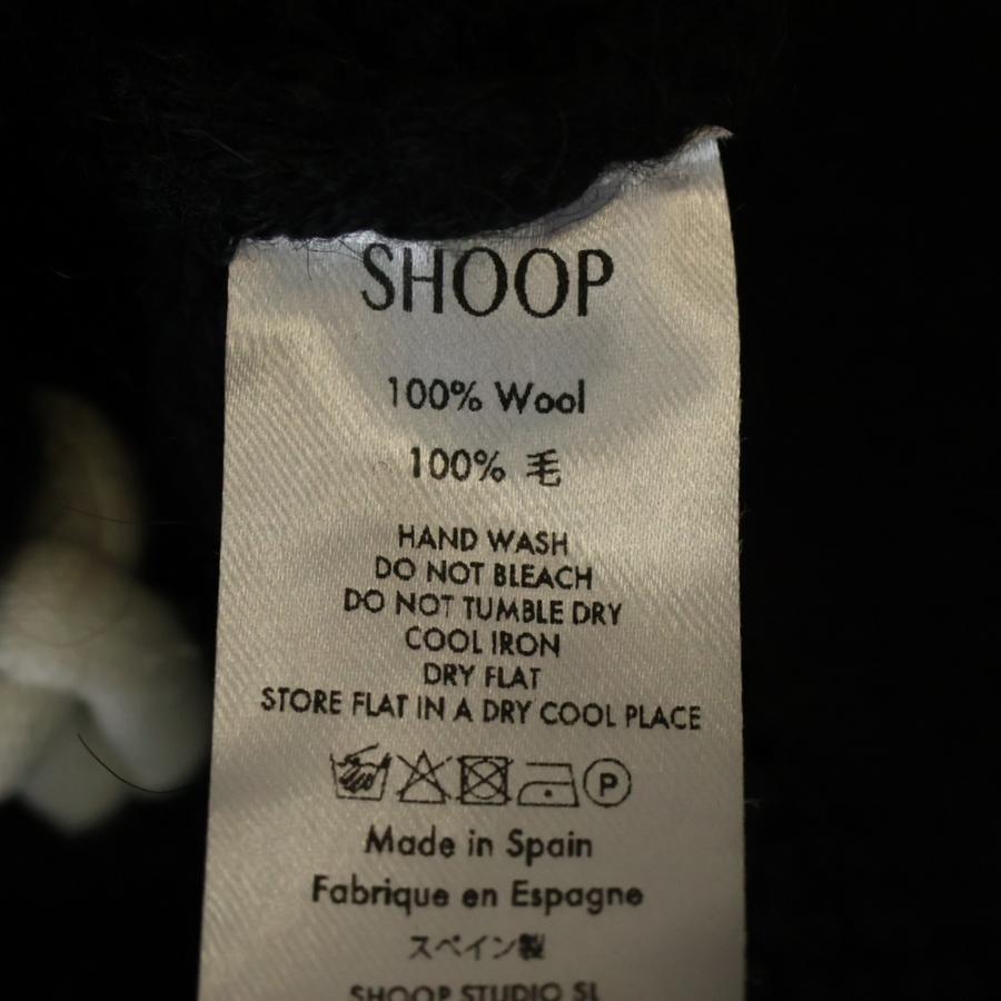 SHOOP シュープ 21AW MORI CARDIGAN モリ カーディガン ブラック 
