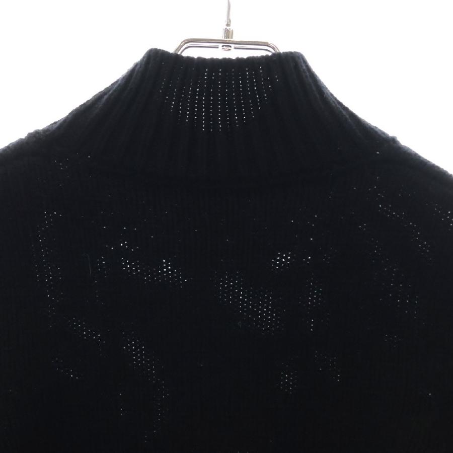FENDI（フェンディ） FF刺繍 カリグラフィ ウール ハイネック ニット
