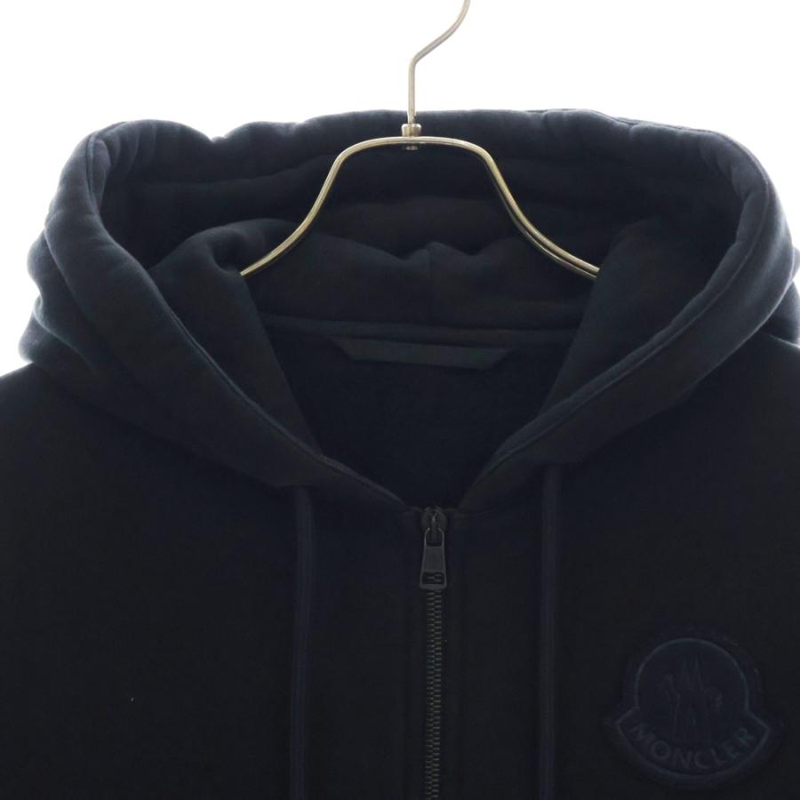 MONCLER（モンクレール） 23AW HOODIE ZIP UP ワッペンロゴ スウェット