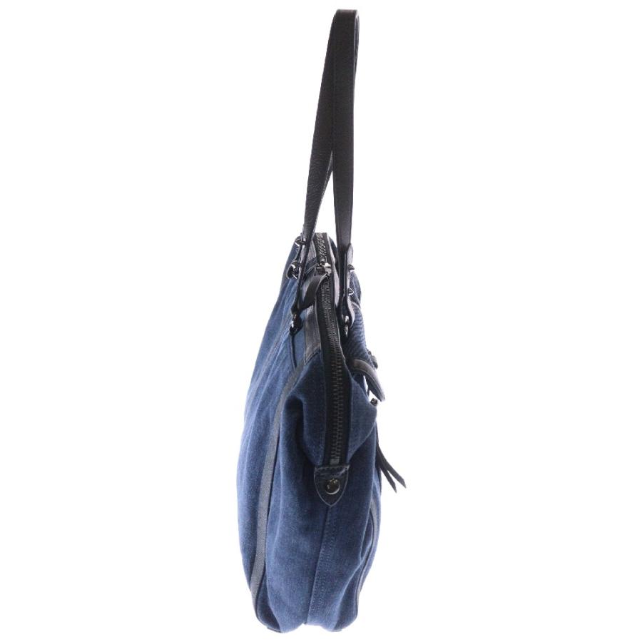 DIESEL（ディーゼル） デニム ハンドバッグ インディゴ : BRING Yahoo