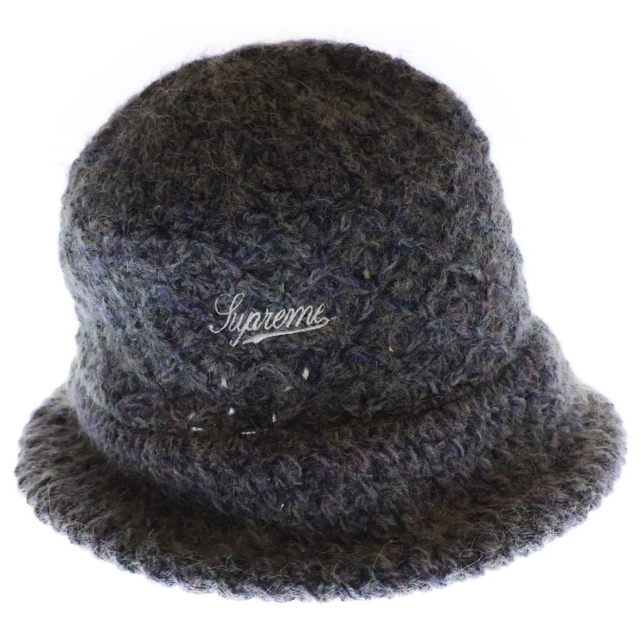 Supreme（シュプリーム） 22AW Mohair Crochet Crusher Bucket Hat