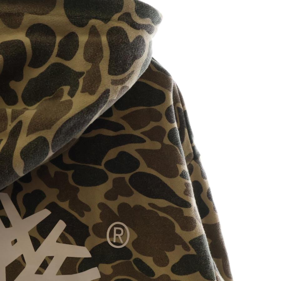 KITH（キス） ×Timberland Hoodie ティンバーランド カモフラ ロゴ
