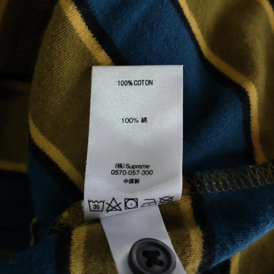 Supreme（シュプリーム） 18AW Striped L/S Polo ストライプ ポロ 長袖