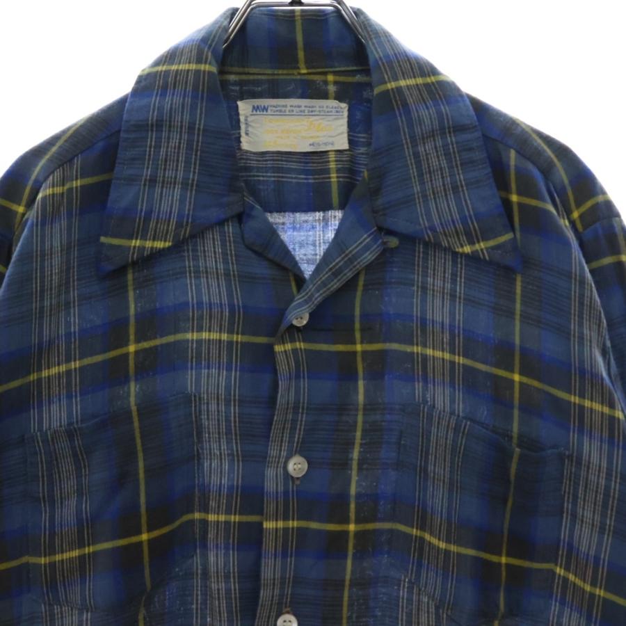 TOWNCRAFT 青白チェック 長袖シャツ ヴィンテージ 楽天市場】古着 TOWNCRAFT タウンクラフト 80s ヴィンテージ