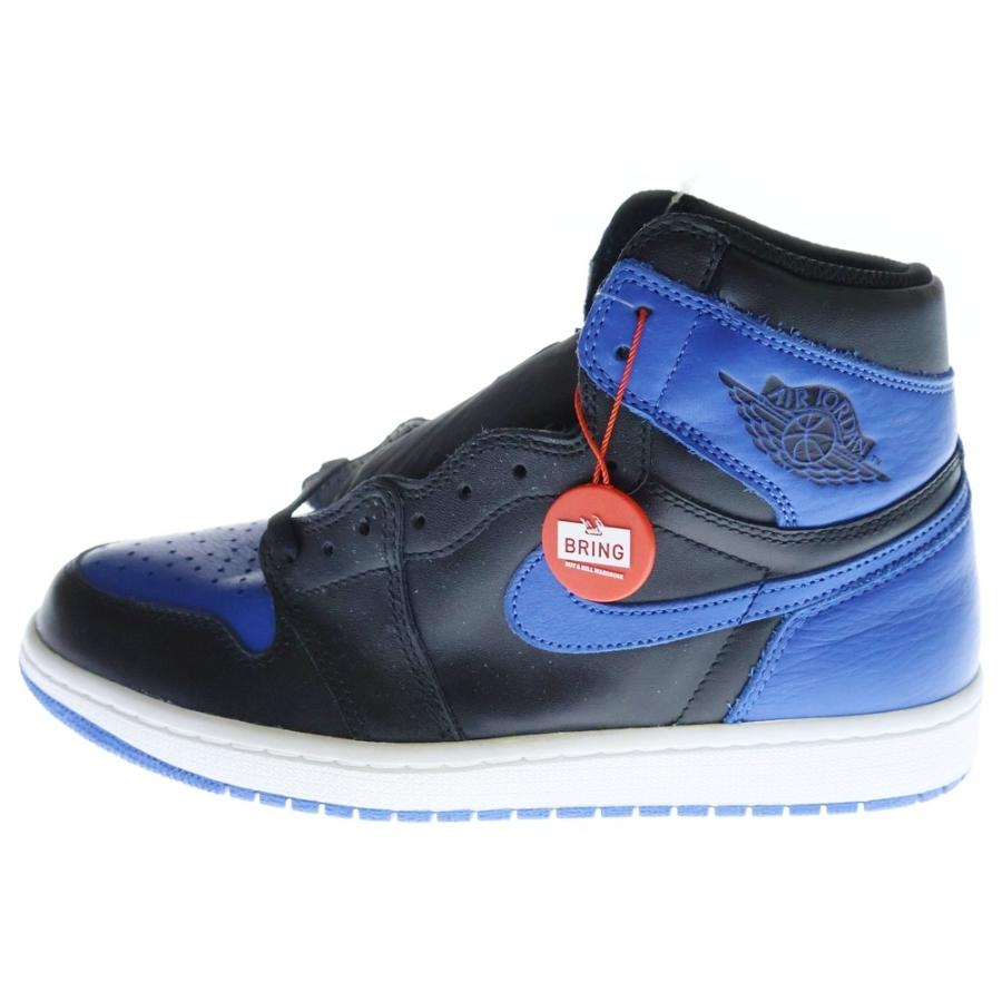 ナイキ エアジョーダン1 レトロ ハイ GO ロイヤル 27cm NIKE（ナイキ） AIR JORDAN 1 RETRO HIGH OG ROYAL エア ジョーダン 1