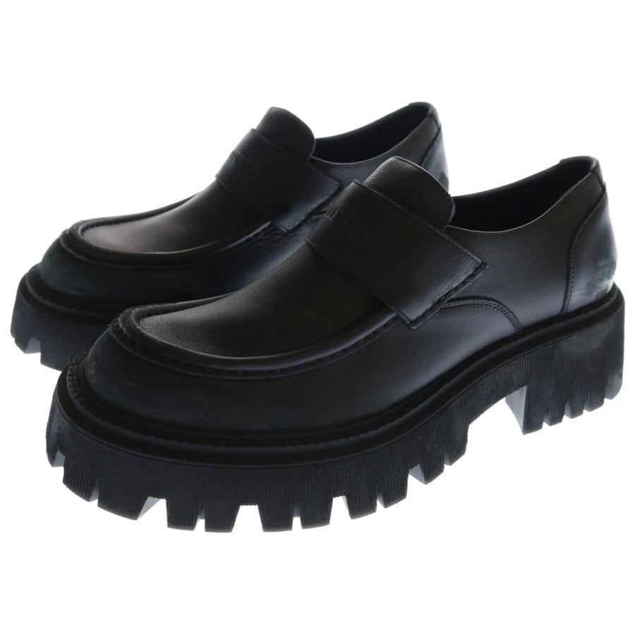 BALENCIAGA（バレンシアガ） TRACTOR LOAFER ダメージ加工 レザー
