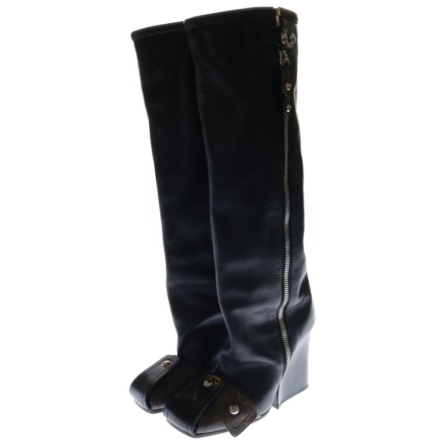 LOUIS VUITTON ルイヴィトン 21AW PATTI WEDGE HALF BOOTS