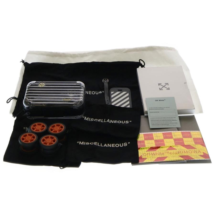 付属品完備 OFF-WHITE™ x RIMOWA \"See Through\" OFF-WHITE x Rimowa Transparent Carry-On 36L Case Clear - SS18 - US