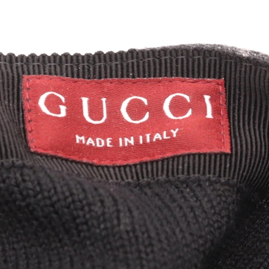 GUCCI（グッチ） GG フランネル ベースボールキャップ グレー 792827