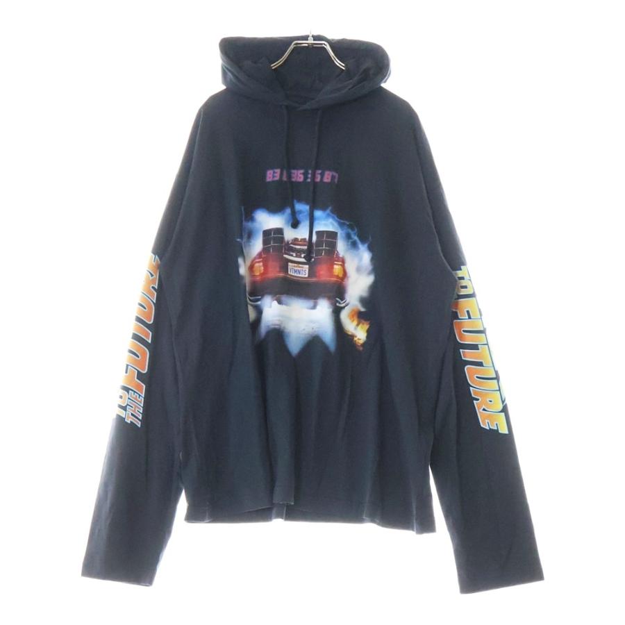 ブイティーエムエヌティーエス 22SS BACK TO THE FUTURE HOODIE 