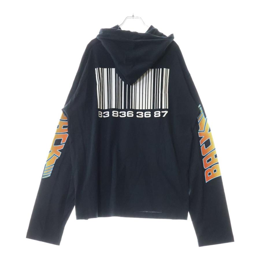 ブイティーエムエヌティーエス 22SS BACK TO THE FUTURE HOODIE 