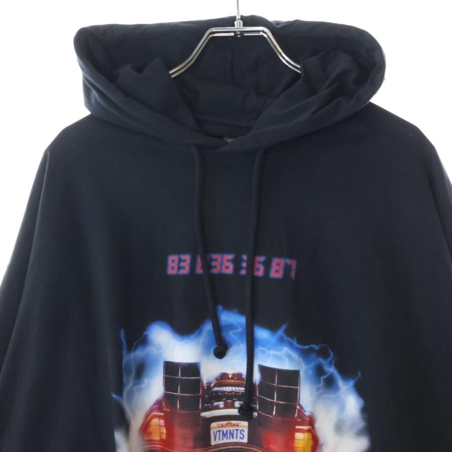 ブイティーエムエヌティーエス 22SS BACK TO THE FUTURE HOODIE 