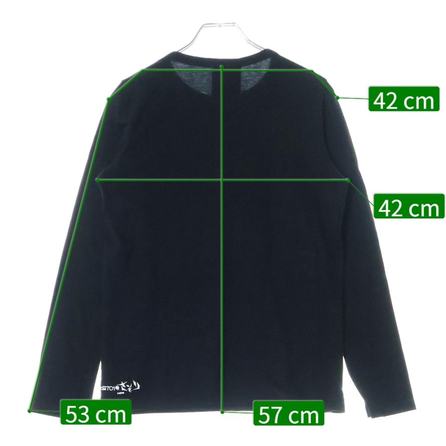 入手困難✨ ヨウジヤマモト シースルー素材 ブラック トップス 長袖 レディース BLACK Scandal Yohji Yamamoto ブラックスキャンダルヨウジヤマモト