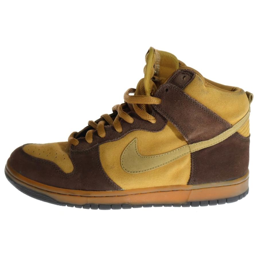 Nike SB ナイキエスビー 【観賞用 2003年製】 DUNK HIGH BROWN PACK 