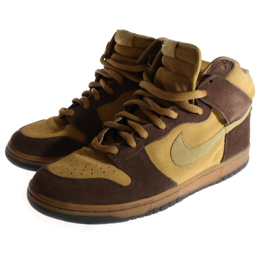 Nike SB ナイキエスビー 【観賞用 2003年製】 DUNK HIGH BROWN PACK 