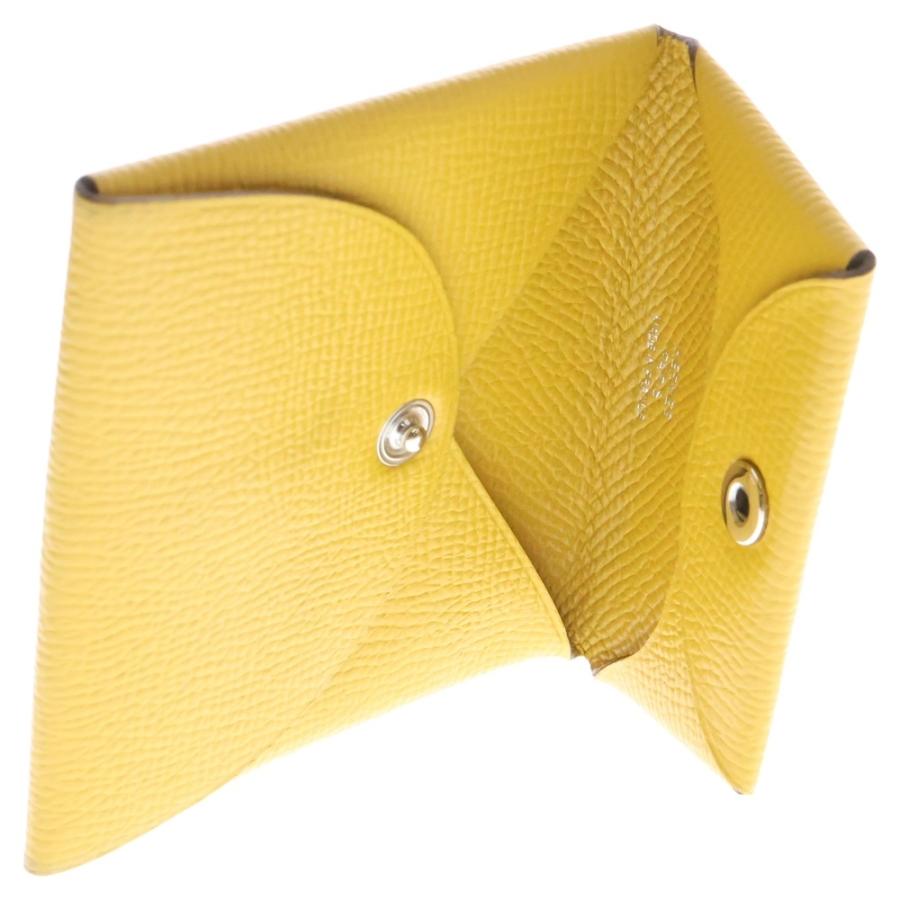 HERMES エルメス バスティア ヴォーエプソン レザー コイン