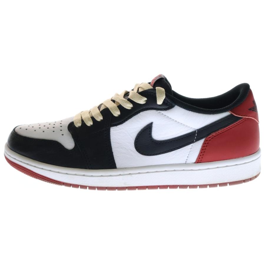シューズ(男性用) Nike Air Jordan 1 Retro Low OG Black Toe NIKE（ナイキ） AIR JORDAN 1 RETRO LOW OG BLACK TOE エアジョーダン