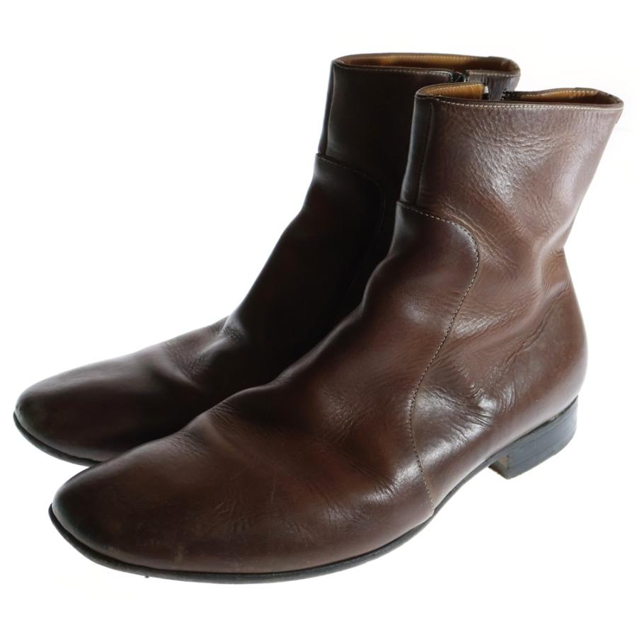 Maison Margiela 22 メゾンマルジェラ サイドジップ レザー ブーツ