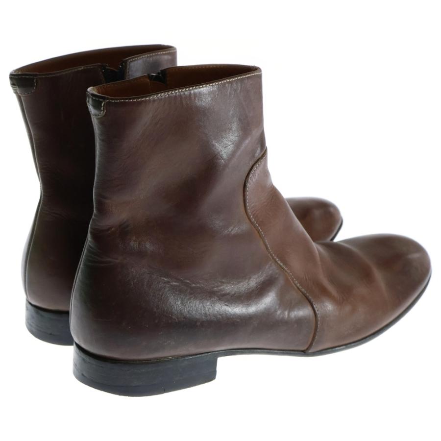 Maison Margiela 22 メゾンマルジェラ サイドジップ レザー ブーツ