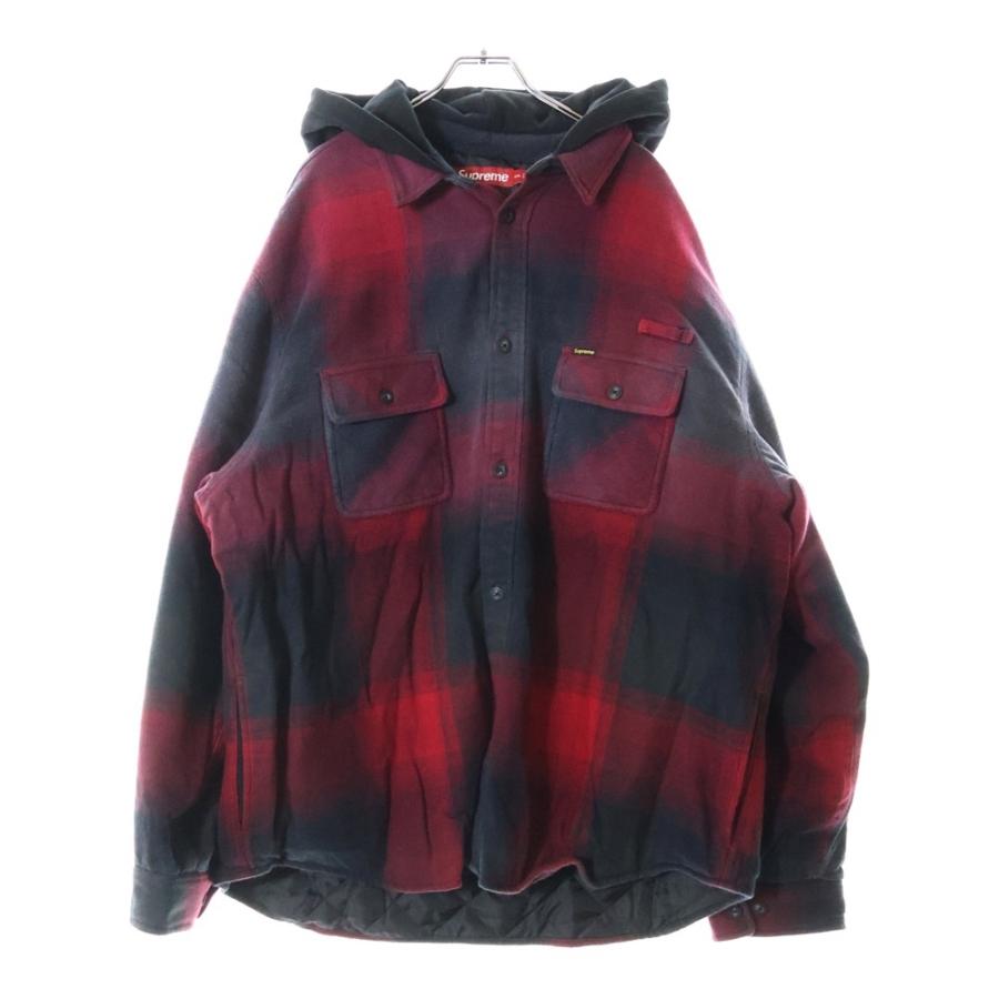 Supreme（シュプリーム） 25SS Quilted Lined Hooded Flannel Shirt