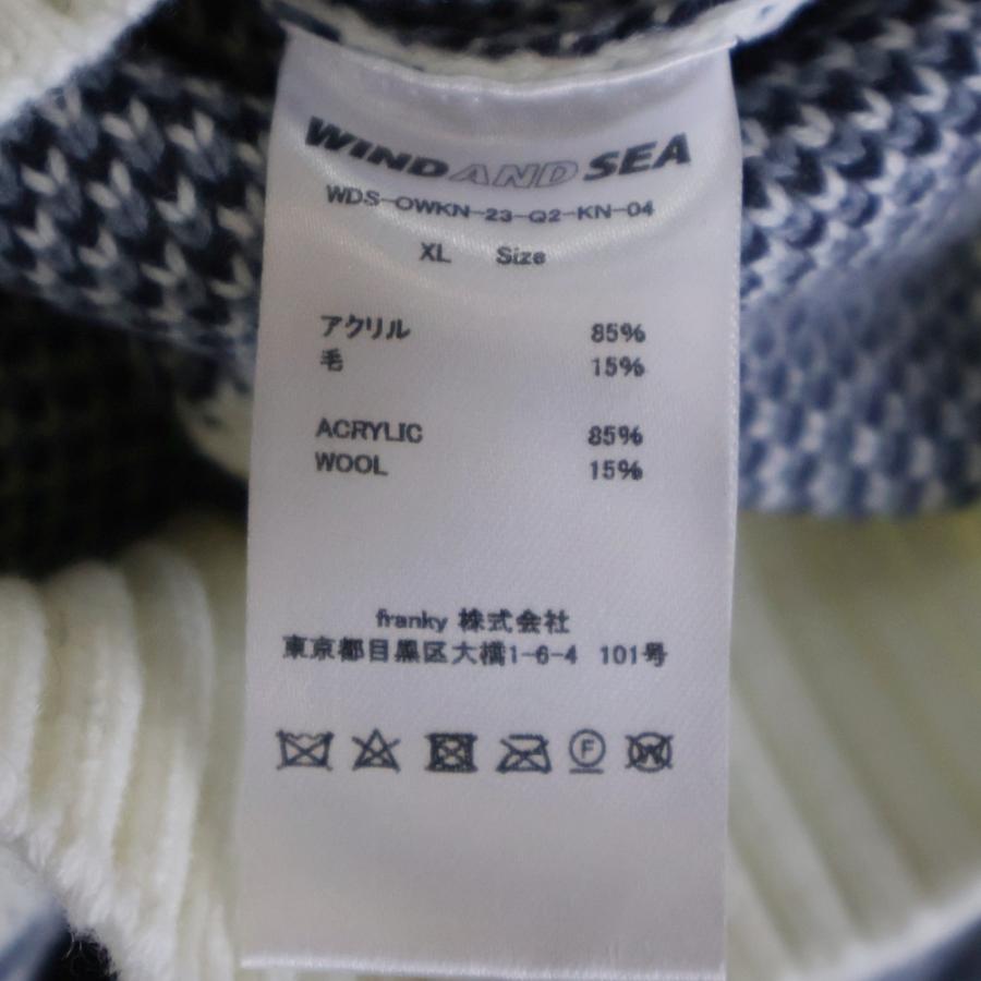 WIND AND SEA（ウィンダンシー） MT SNOW SWEATER マウンテン 