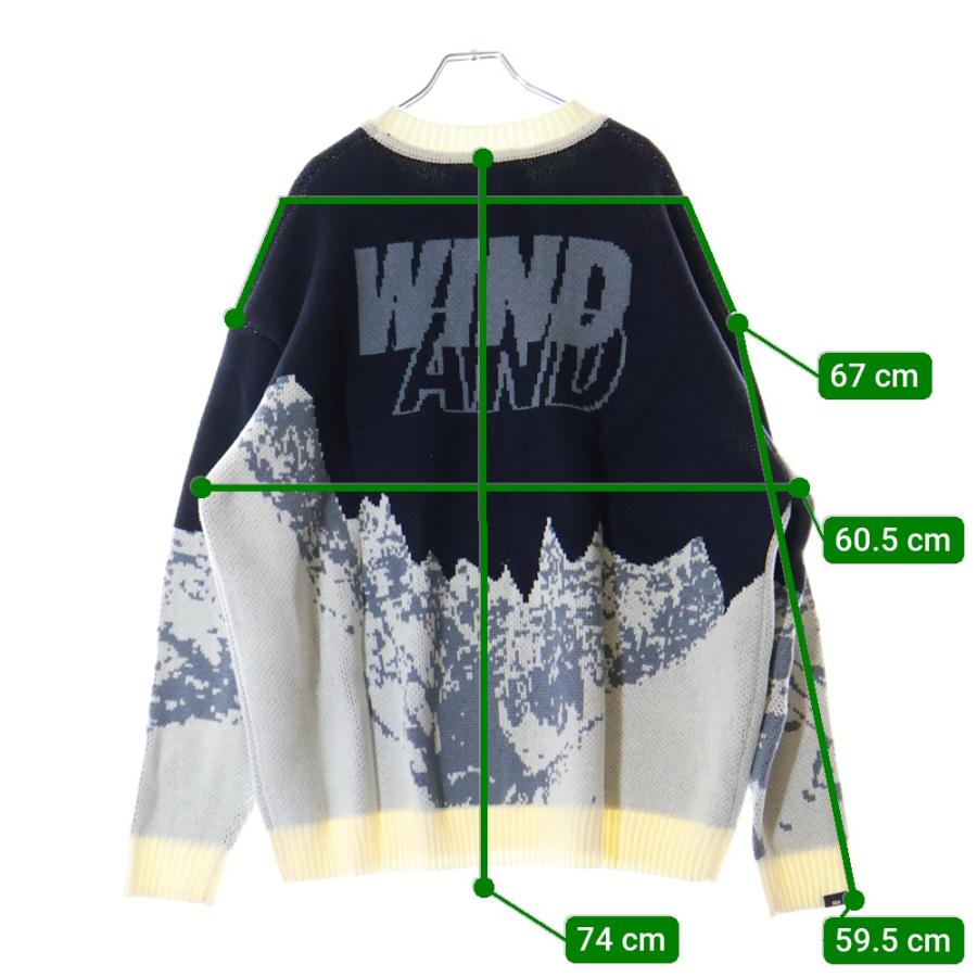 WIND AND SEA（ウィンダンシー） MT SNOW SWEATER マウンテン 