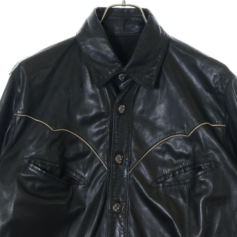 Y*長様 Chrome Hearts ブラック 長袖シャツ CHROME HEARTS（クロムハーツ） OLD スクロールラベル 袖ロゴ ロング