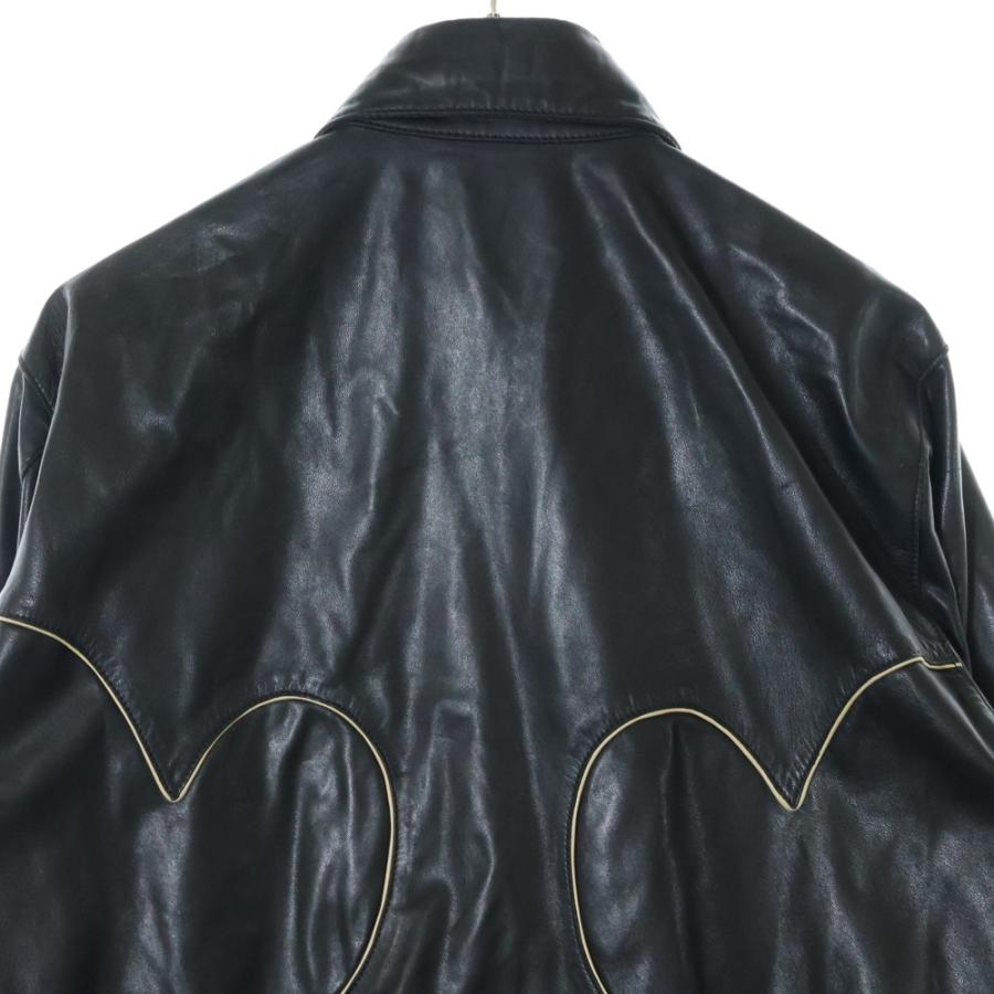CHROME HEARTS（クロムハーツ） WESTN レザーウエスタン 長袖シャツ